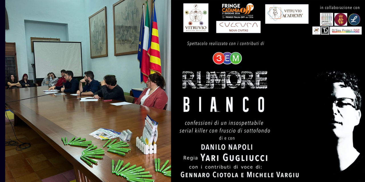 Salerno. Presentato “Rumore Bianco”: il monologo che sfida omofobia e transfobia