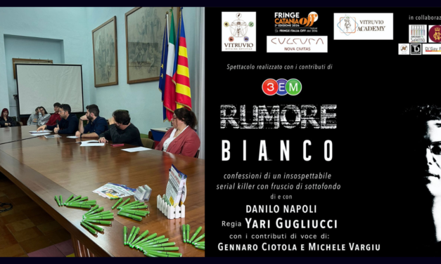 Salerno. Presentato “Rumore Bianco”: il monologo che sfida omofobia e transfobia