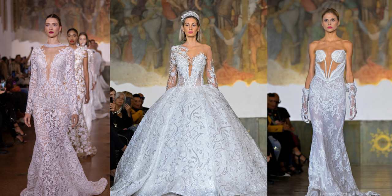 Alla GX Fashion Week Milano ha sfilato Themistokli Mili, del marchio Nicol Sposa