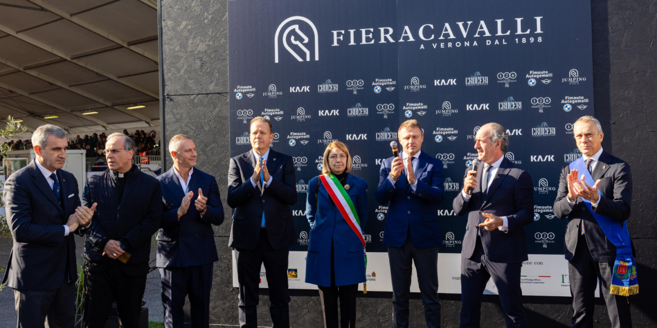 Verona. Inaugurata la Fieracavalli