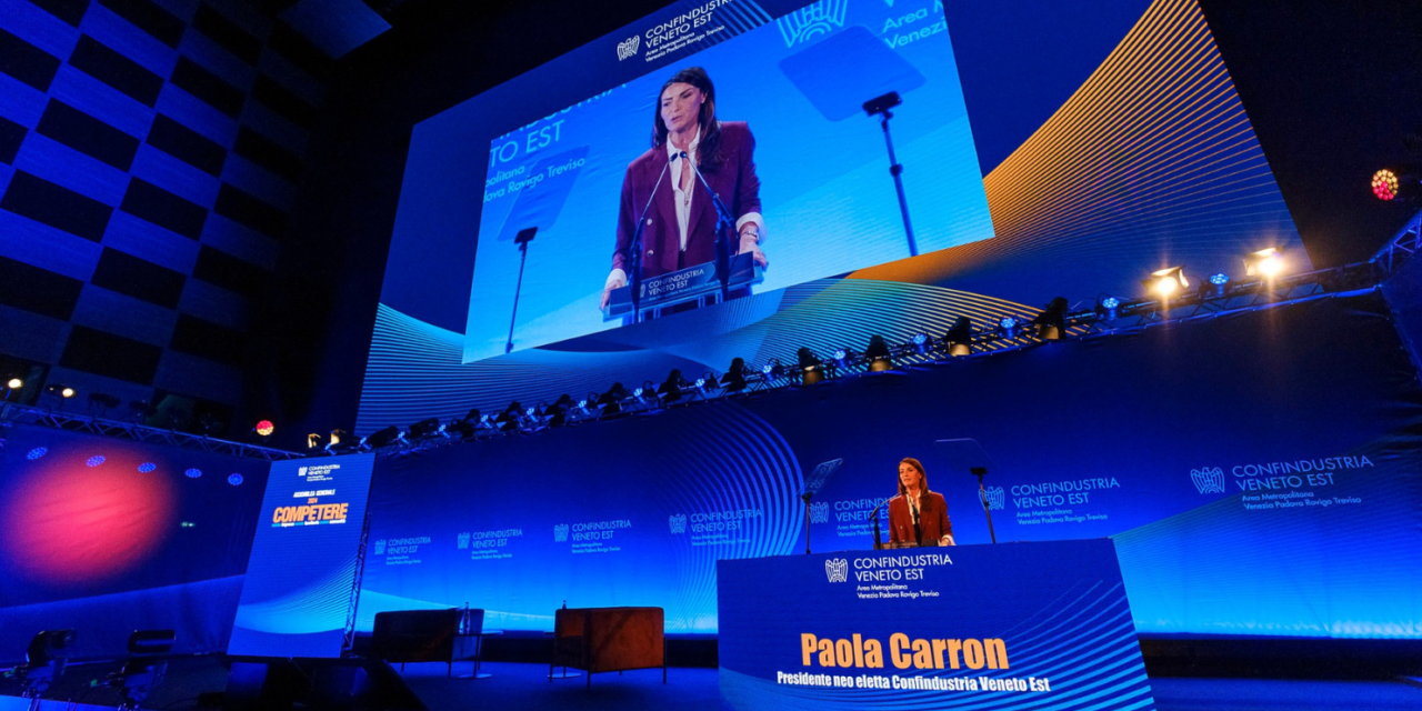 PAOLA CARRON ELETTA PRESIDENTE CONFINDUSTRIA VENETO EST