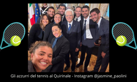 Roma. Il Presidente della Repubblica ha accolto al Quirinale i tennisti italiani