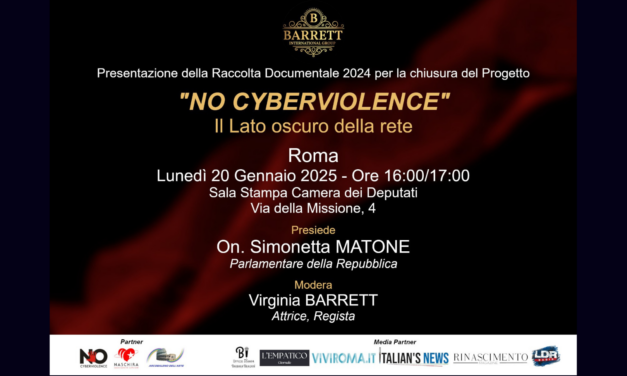 Roma. Camera dei Deputati, 20 gen 2025. Lavori 2024, gruppo “No Cyberviolence” e progetto “Il Lato Oscuro della Rete”